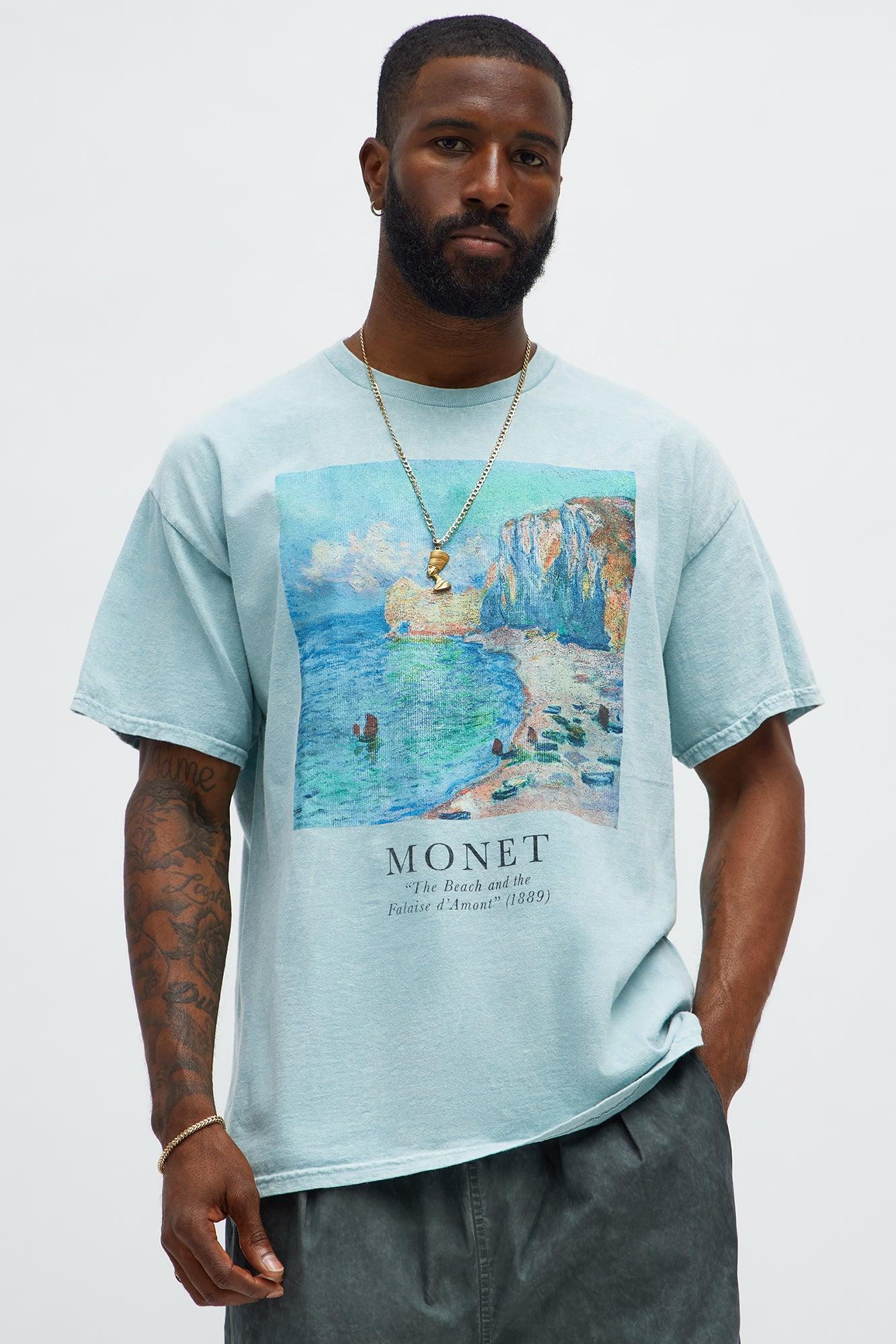 Monet The Beach Short Sleeve Tee - Teal Product Image