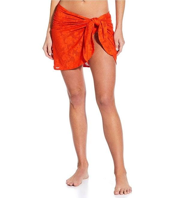 Gianni Bini x Shea Leigh Mills Spritz Lace Textured Sarong Cover-Up Product Image