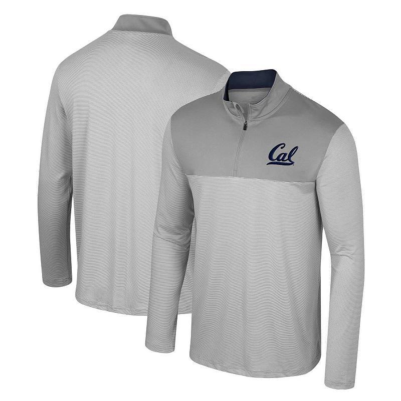 Men's Colosseum Gray Oregon State Beavers Tuck Quarter-Zip Top,  Product Image