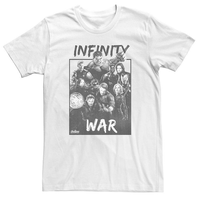 Men's Marvel "Avengers: Infinity War" Ornate Group Shot Tee,  Product Image