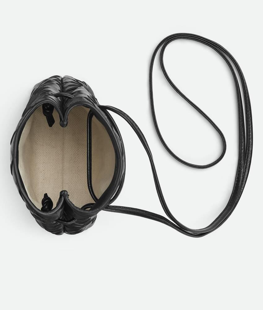 Women's Intrecciato Pouch in Black Product Image