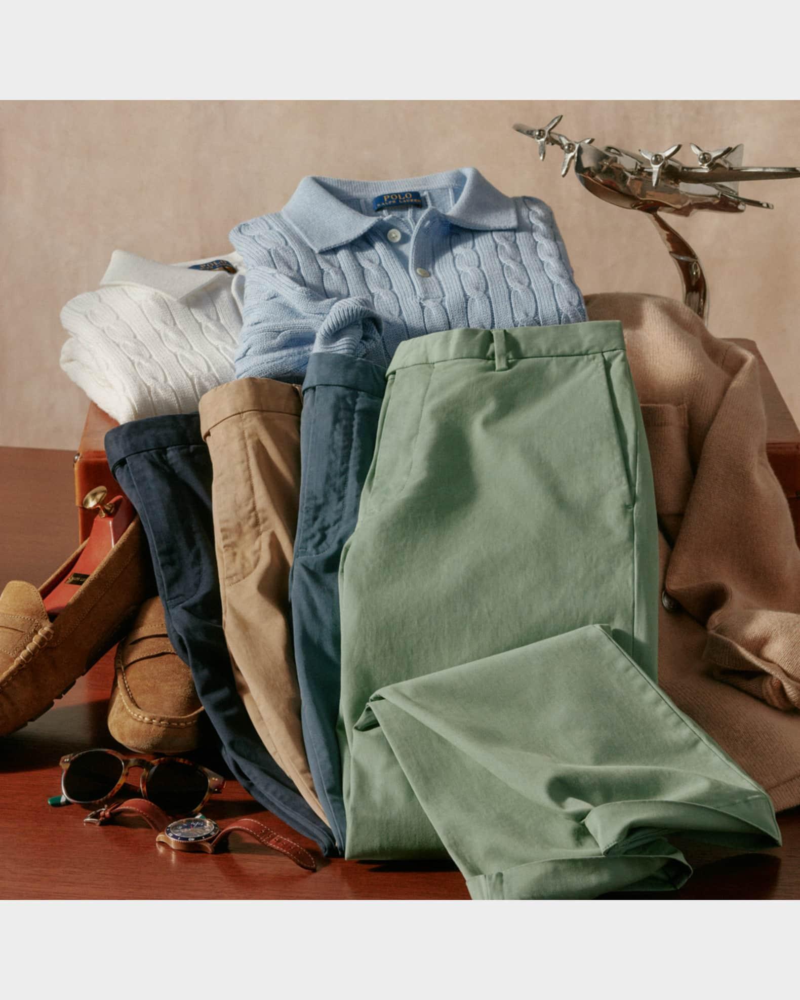 Mens Jarrett Stretch-Slim-Fit Sateen Pants Product Image