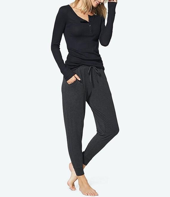 Tommy John Solid Knit Banded Hem Jogger Coordinating Lounge Pants Product Image