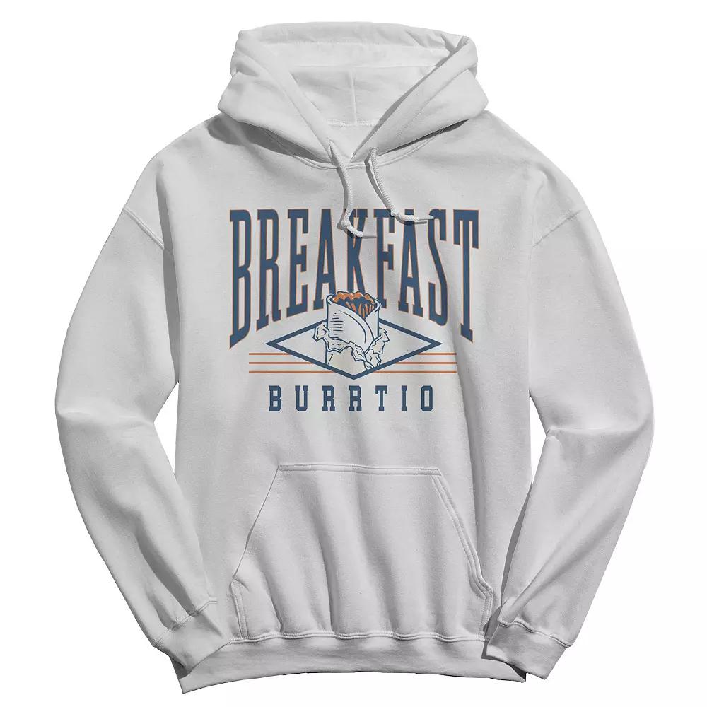 Men's COLAB89 Breakfast Burrito College Graphic Hoodie, Adult Unisex,  Product Image