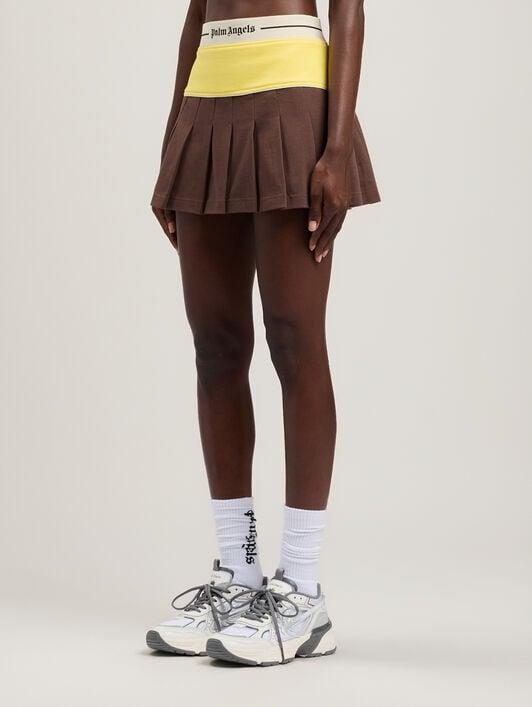 Classic Logo Pleated Skirt Product Image