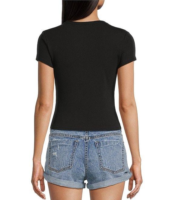 GB Short Sleeve Knit T-Shirt Product Image