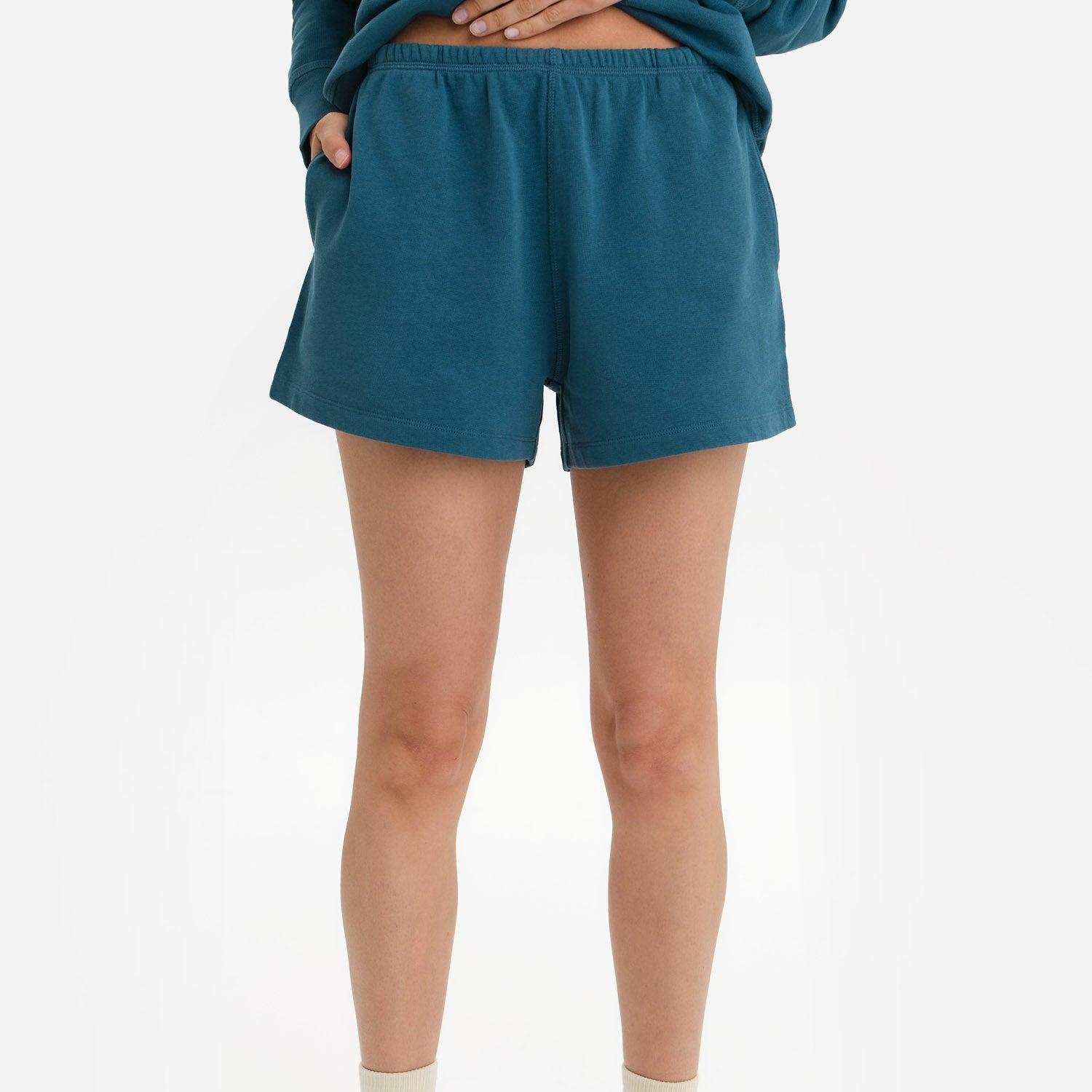 Organic Lightweight Terry Track Shorts Female Product Image