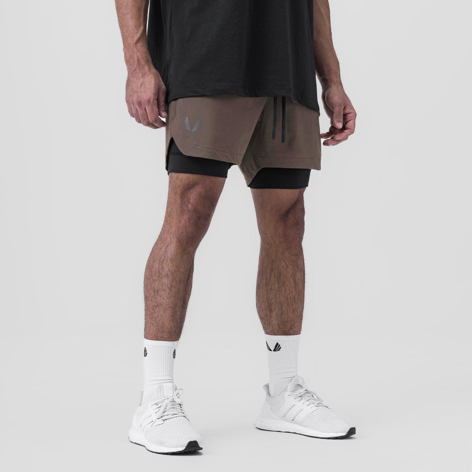 0865. Tetra-Lite® 5" Liner Short - Black "Wings"/Black Male Product Image