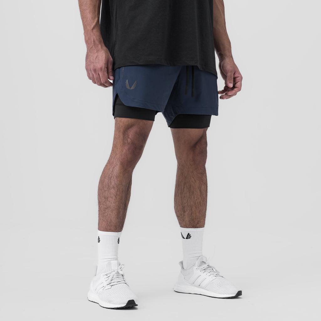 0865. Tetra-Lite® 5" Liner Short - Black "Wings"/Black Male Product Image