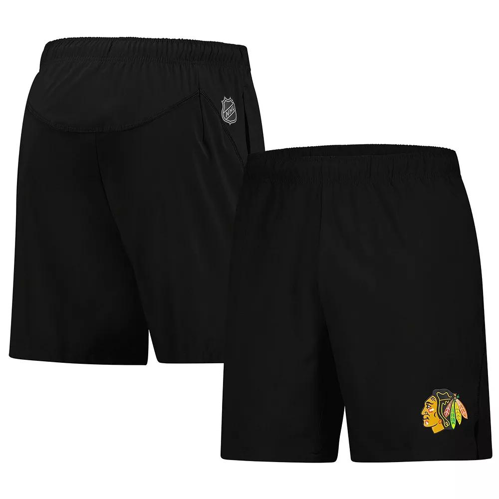Men's Fanatics Black Chicago Blackhawks Authentic Pro Performance Shorts, Size: XL Product Image