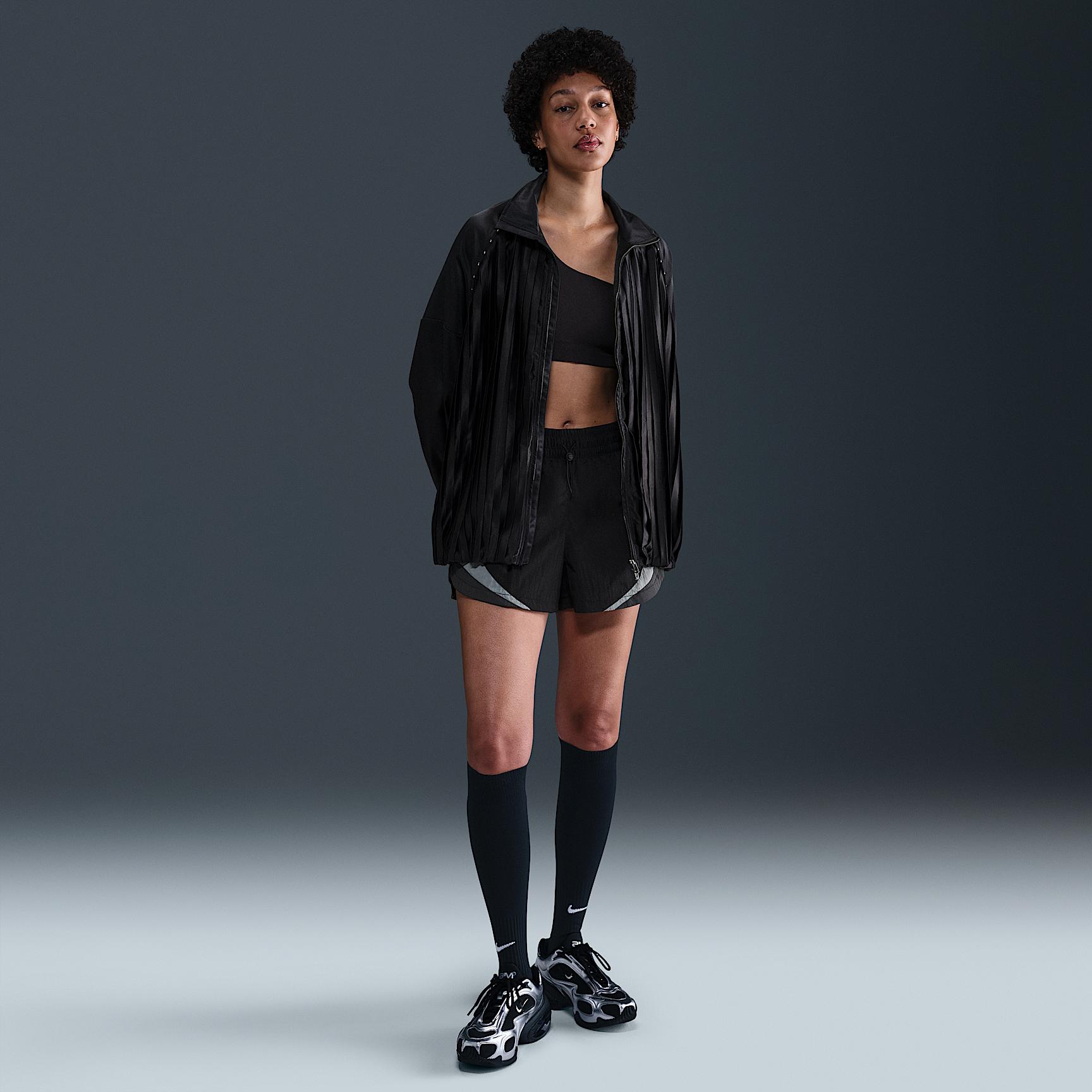 Womens Nike Sportswear Collection Pleated Track Jacket | HJ0516-133 Product Image