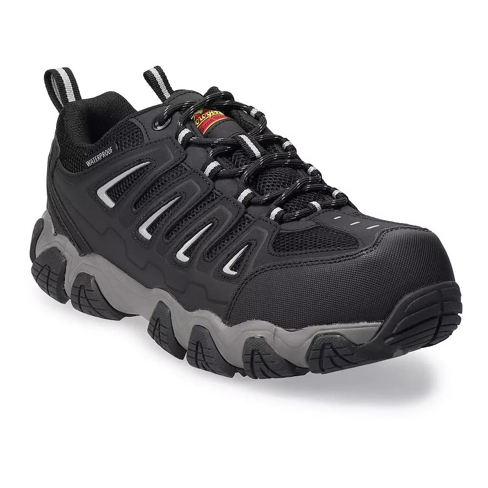 Thorogood Crosstrex Men's Waterproof Composite-Toe Work Shoes, Size: 10.5, Black Product Image