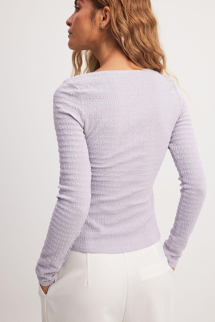 Heart Neckline Structured Top Product Image