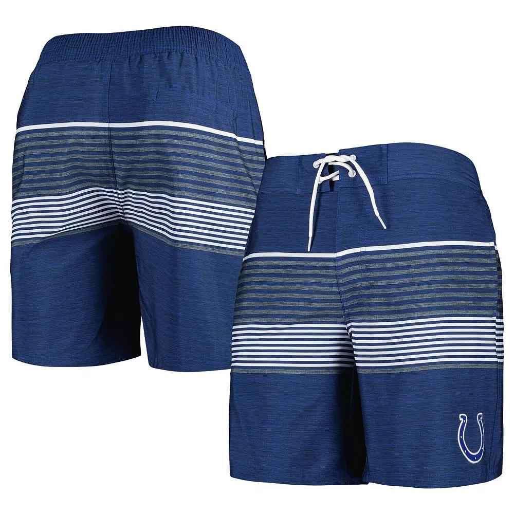 Men's G-III Sports by Carl Banks Royal Indianapolis Colts Coastline Volley Swim Shorts, Size: XL, Blue Product Image
