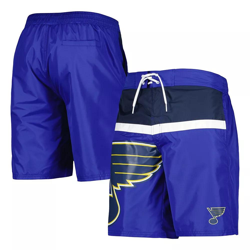 Men's Starter Blue St. Louis Blues Sea Wind Swim Trunks, Size: Medium Product Image