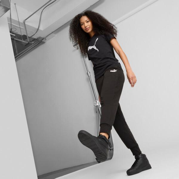 PUMA Carina 2.0 Mid Winter Women's Sneakers in Black/Dark Shadow Product Image