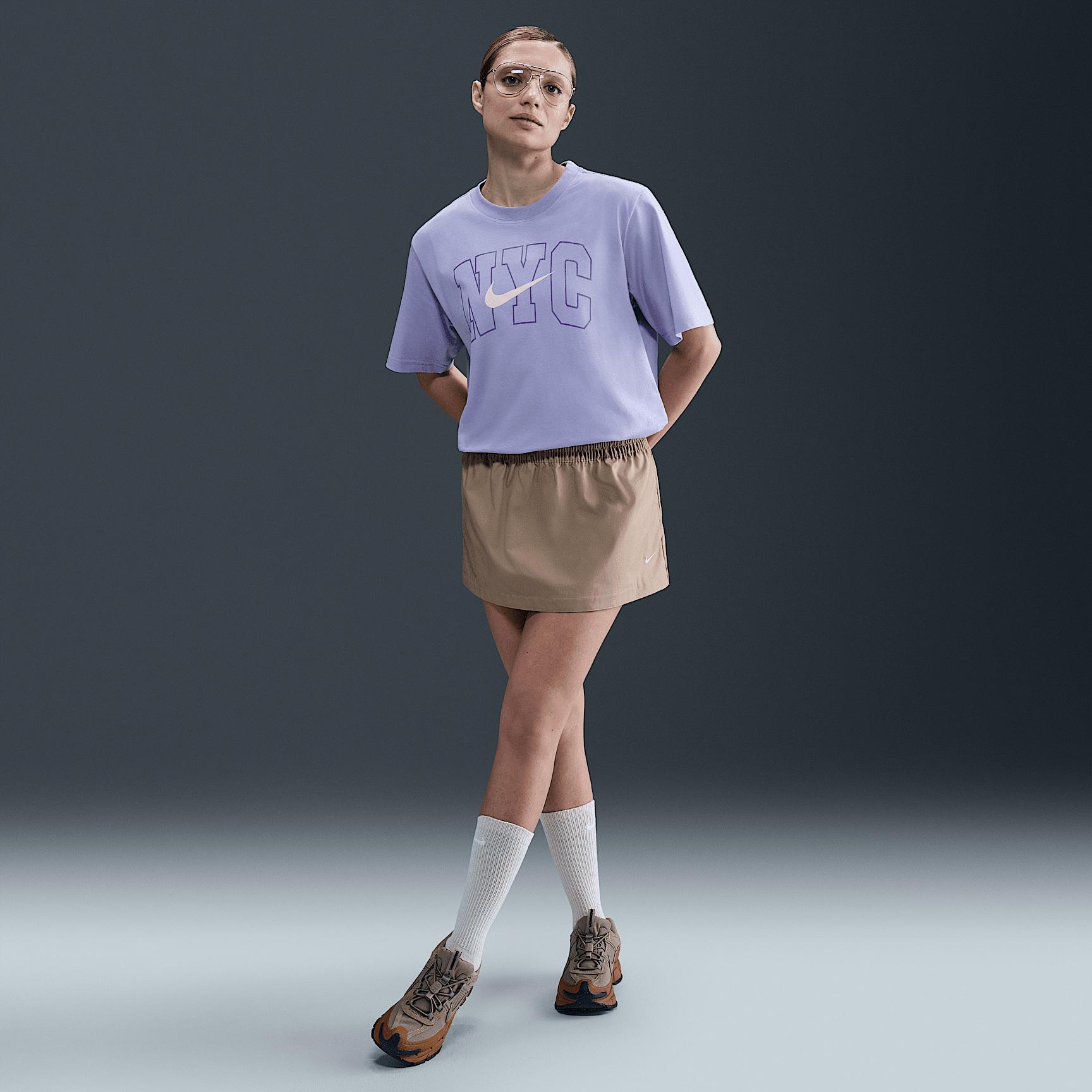 Womens Nike Sportswear Essential Graphic T-Shirt | IB8925-533 Product Image