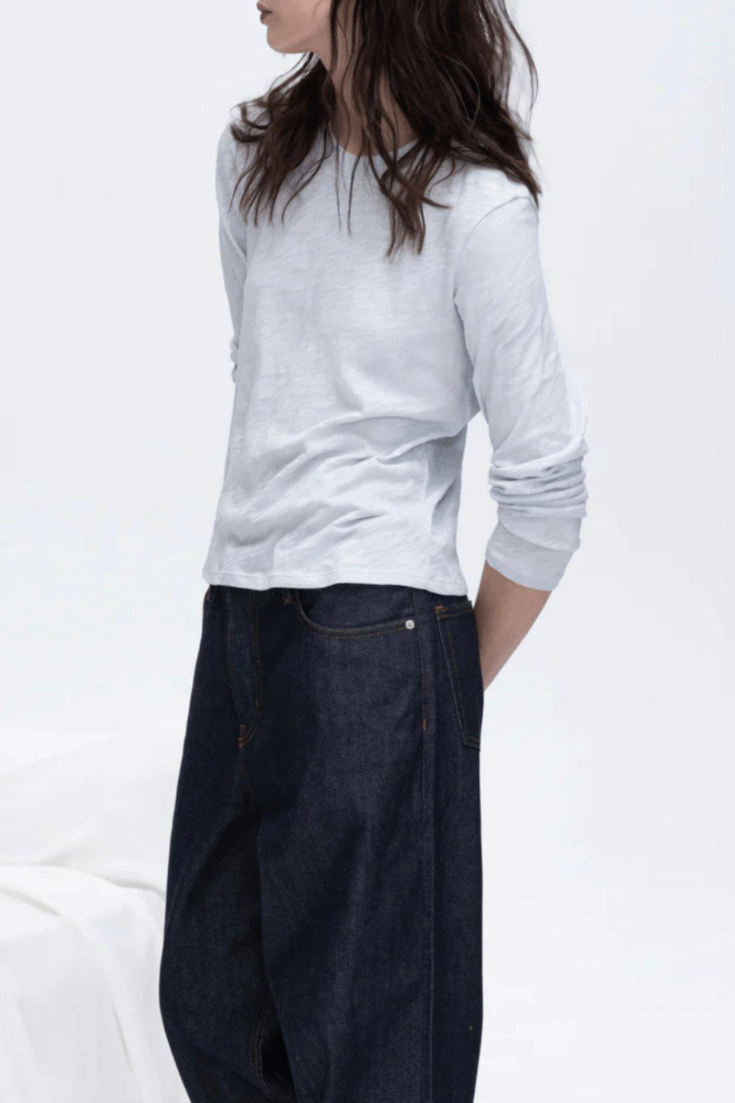 Slub Jersey Long-Sleeve Product Image