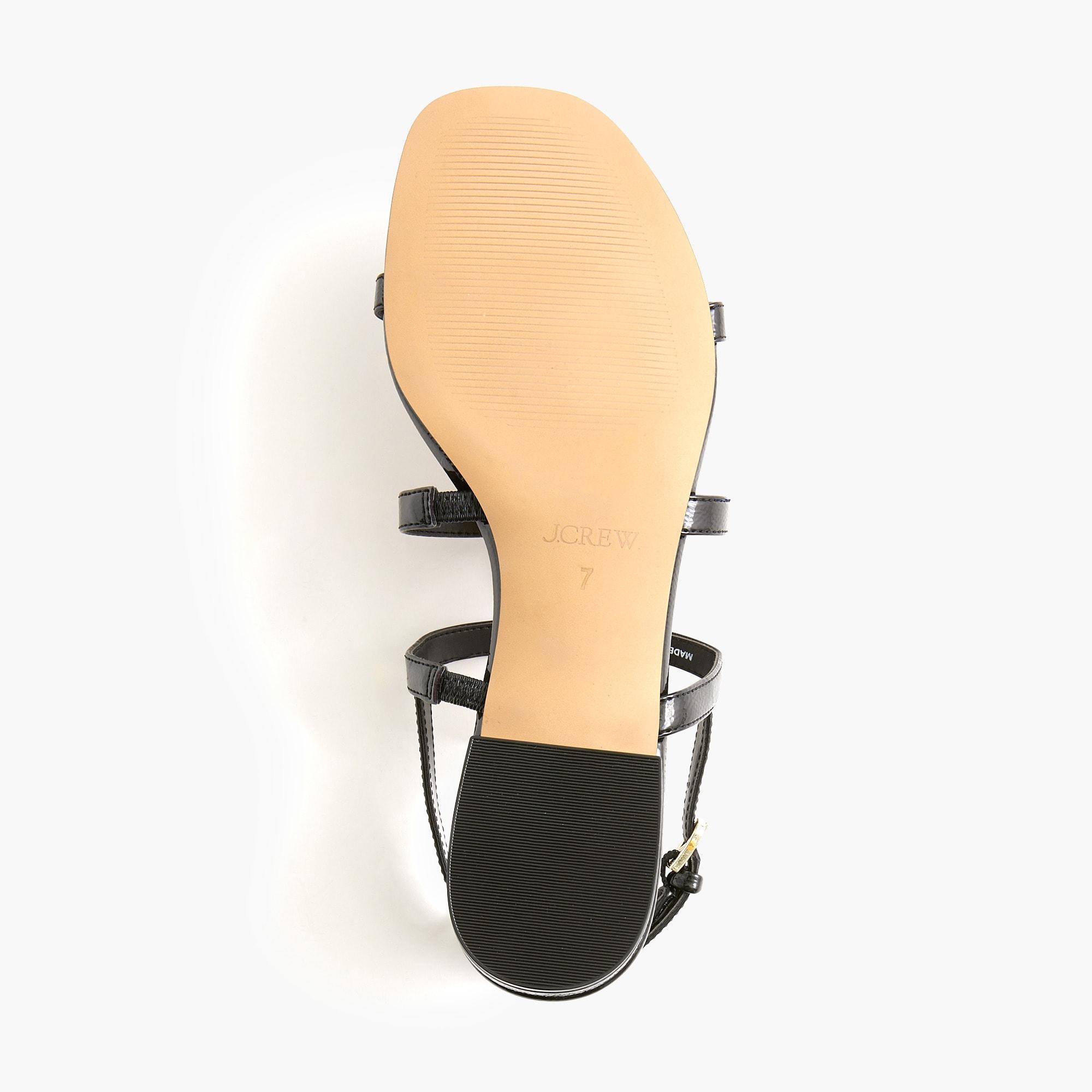 Caged ankle-strap sandals Product Image