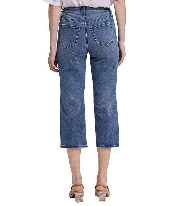 NYDJ Petite Size Joni Lift Tuck® Technology High-Rise Relaxed Capri Jeans Product Image