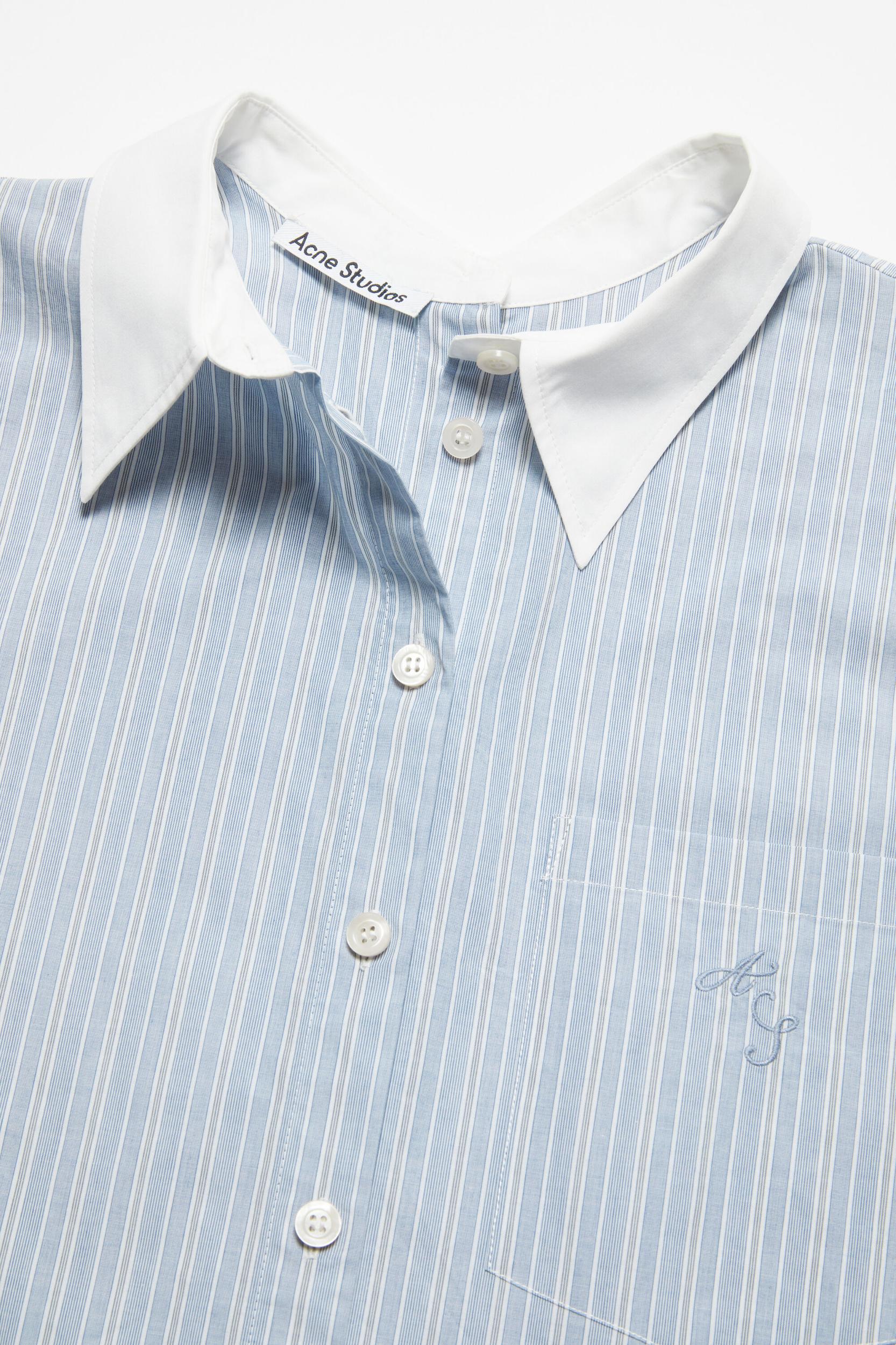 Stripe button-up shirt Product Image