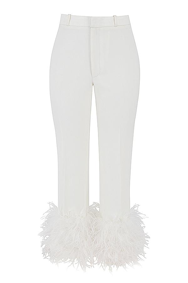 Fae  ivory hem trousers Product Image