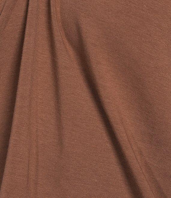 Honey & Sparkle Long Contrast Lace Sleeve T-Shirt Top Product Image