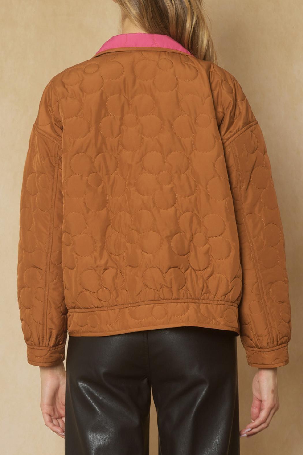 Contrast Lining Jacket Product Image
