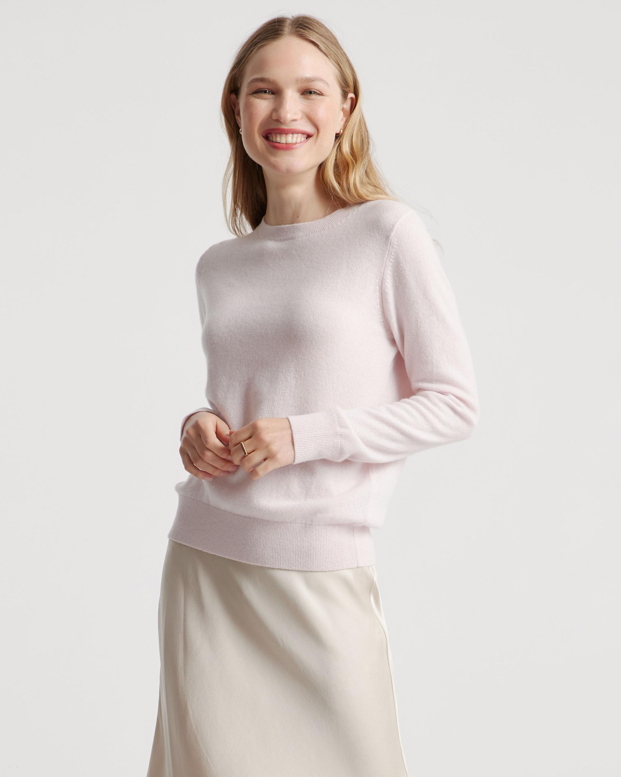 Quince | Women's Mongolian Cashmere Crewneck Sweater Product Image