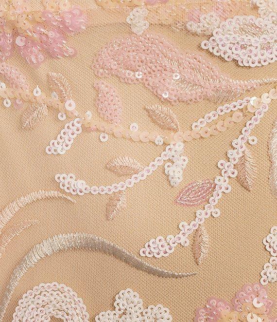 Lulus Sequin Maywood Multi Floral Sequin Maxi Dress Product Image