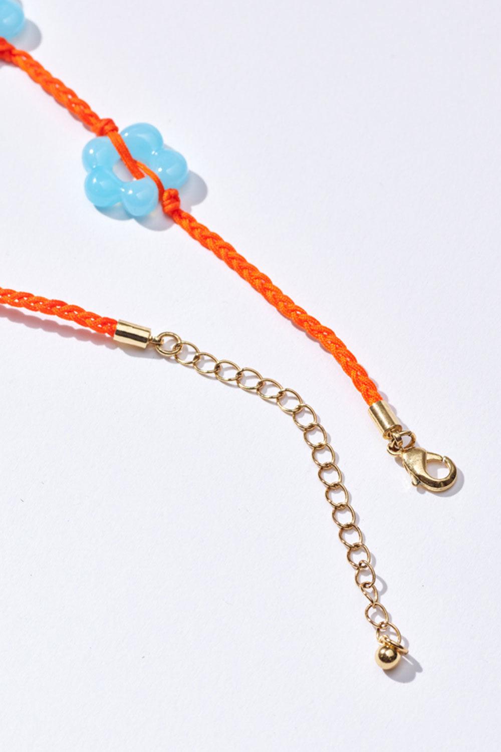 Daisy Chain Necklace - Papaya Product Image