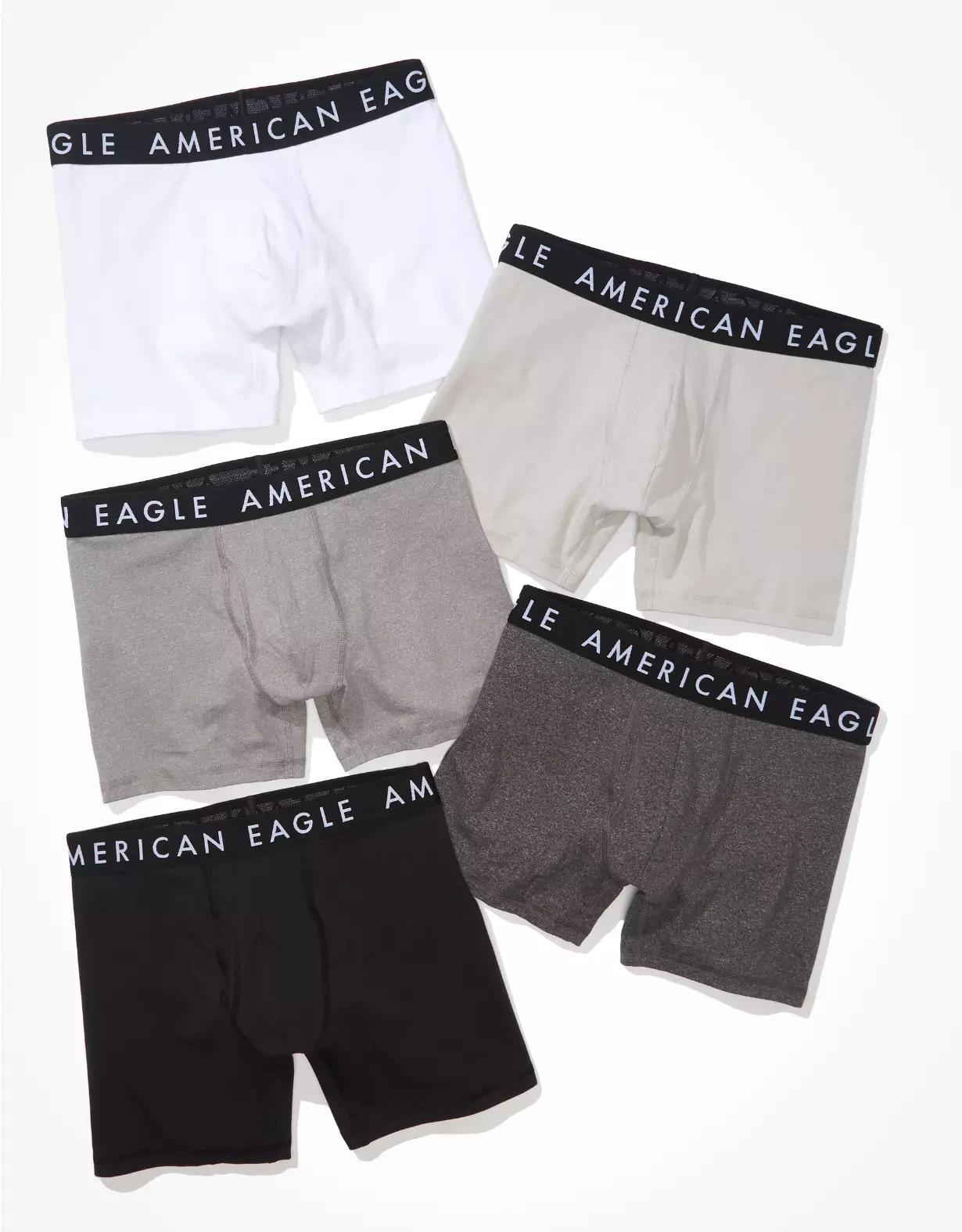AEO Men's 4.5" Classic Boxer Brief 5-Pack Product Image