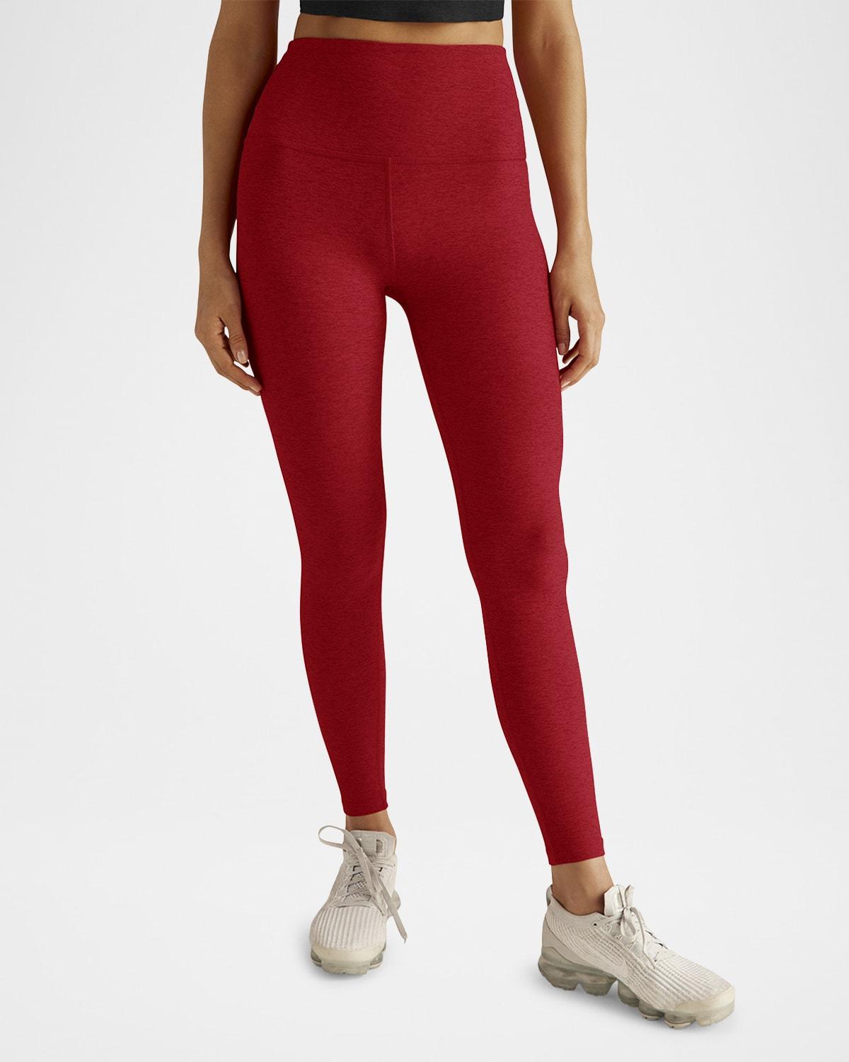 Womens Spacedye Caught In The Midi High-Waist Leggings Product Image