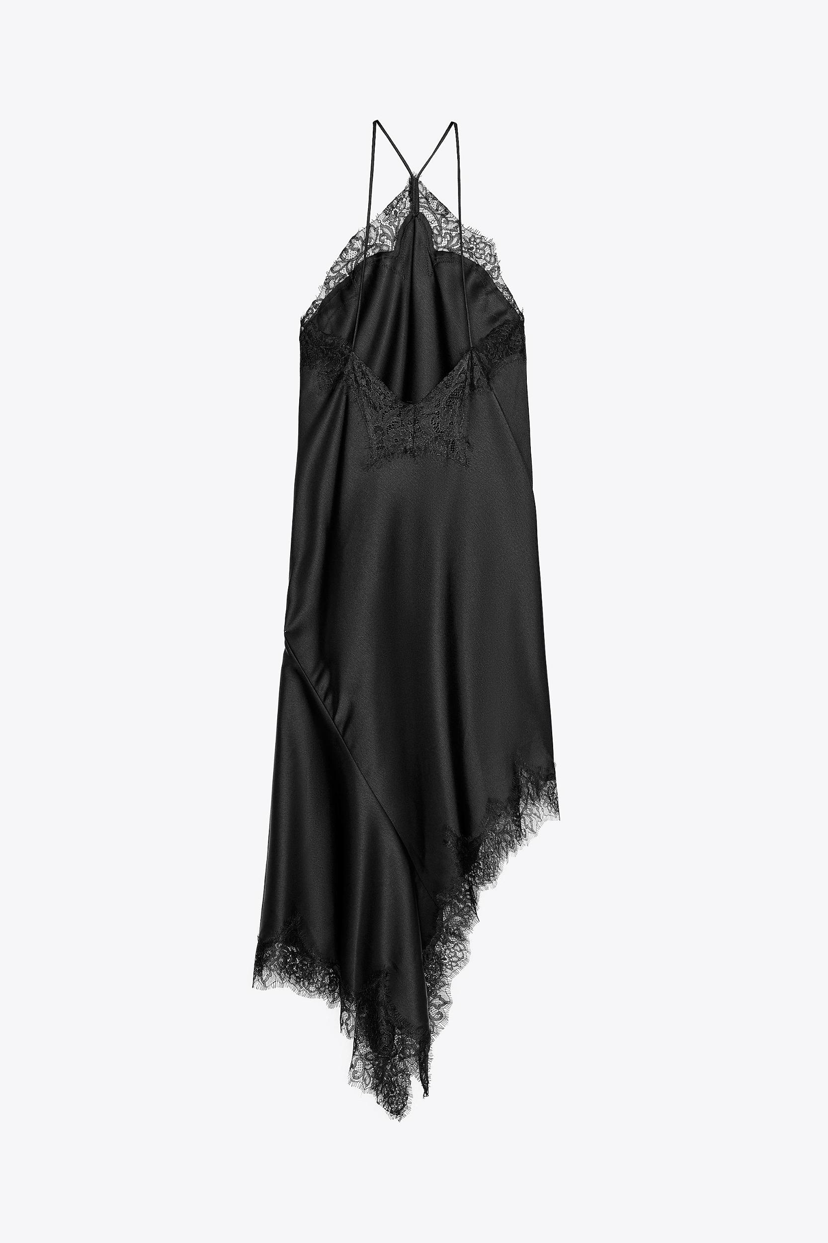 ZW COLLECTION SATIN LACE DRESS Product Image