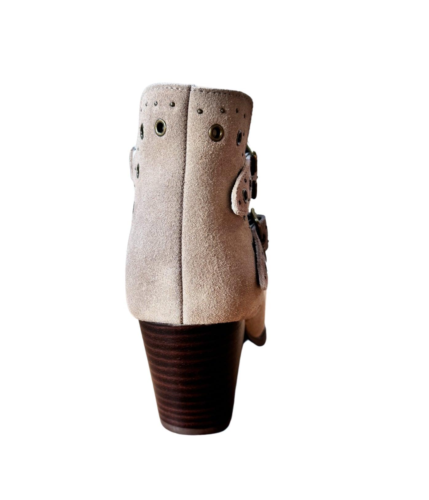 Elsa Leather Ankle Boot in Tan (Online Exclusive) Product Image