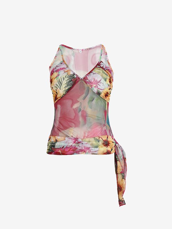 Colourful Abstract Prints Cami Top Product Image