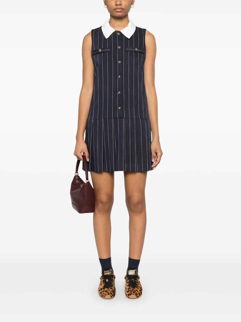 striped mini dress Product Image