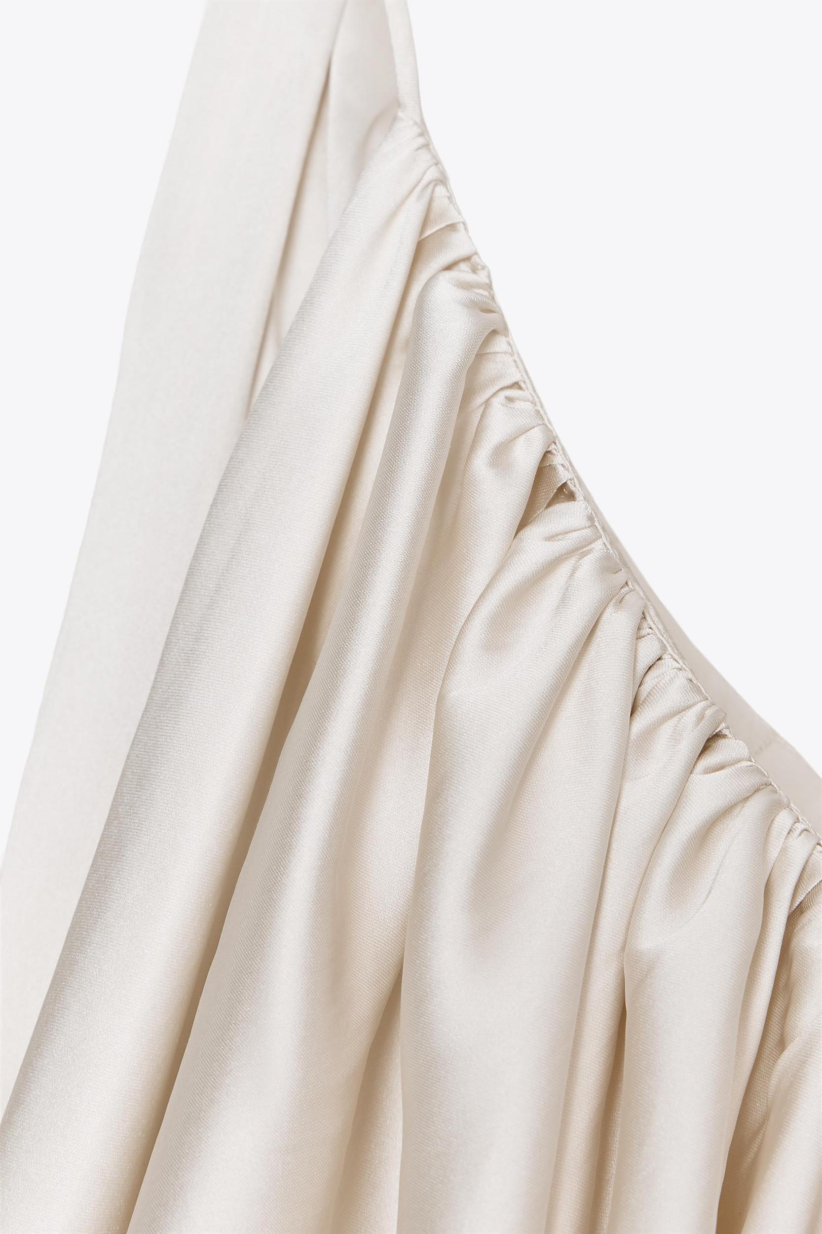 ZW COLLECTION DRAPED SATIN EFFECT TOP Product Image