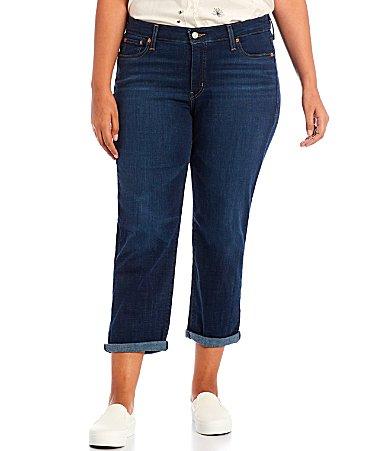 Plus Size Levi's® Boyfriend Jeans, Women's, Size: 20 W, Lapis Holiday Product Image