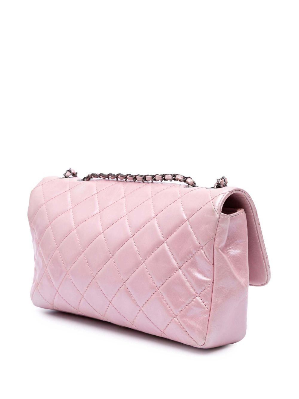 2016-2017 Medium CC Quilted Metallic Calfskin Coco Pleats Flap crossbody bag Product Image