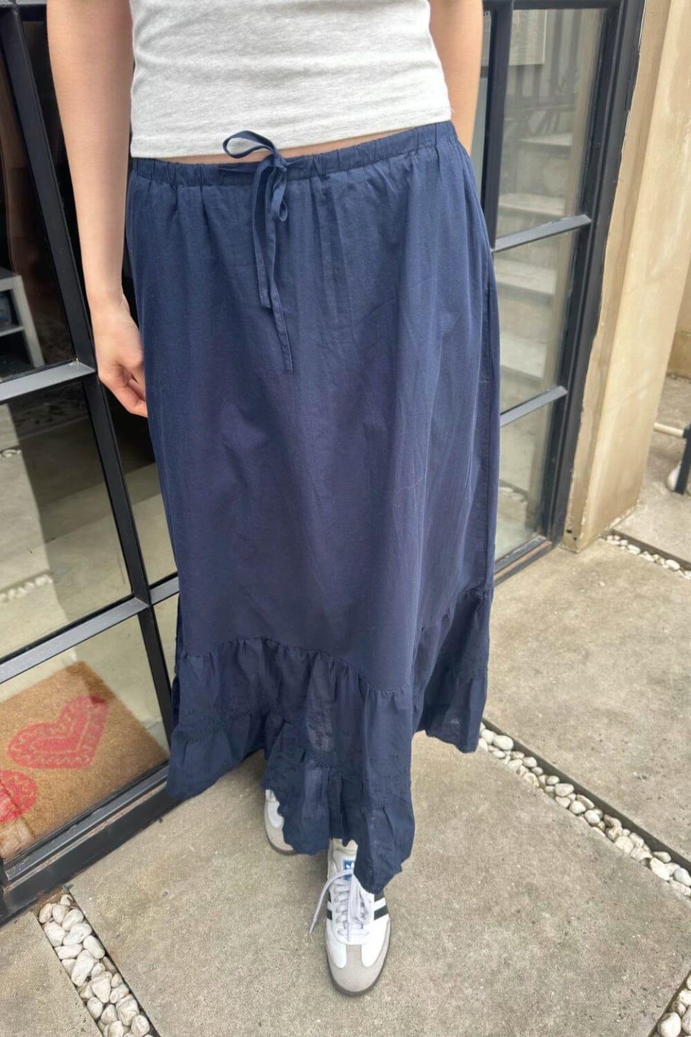 Olive Skirt Product Image