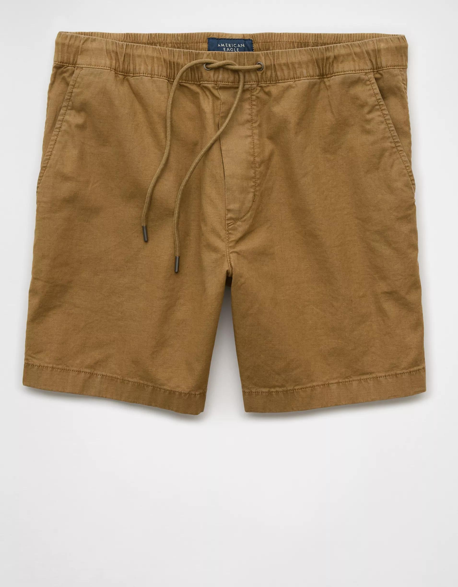 AE 7" Flex Linen-Blend Trekker Short Product Image