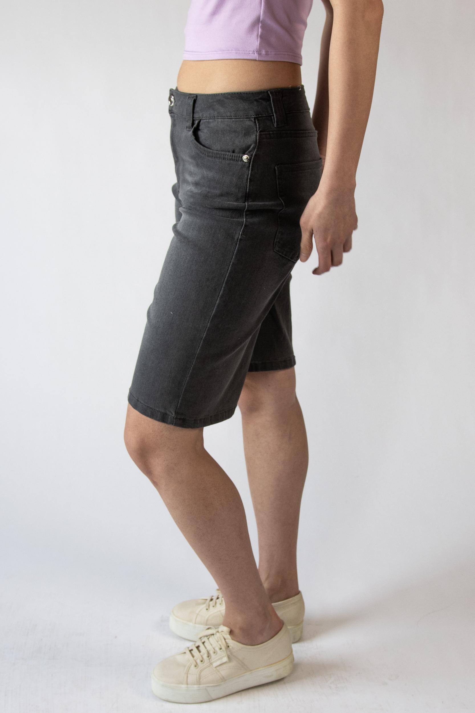 Stretch Denim Jorts Product Image