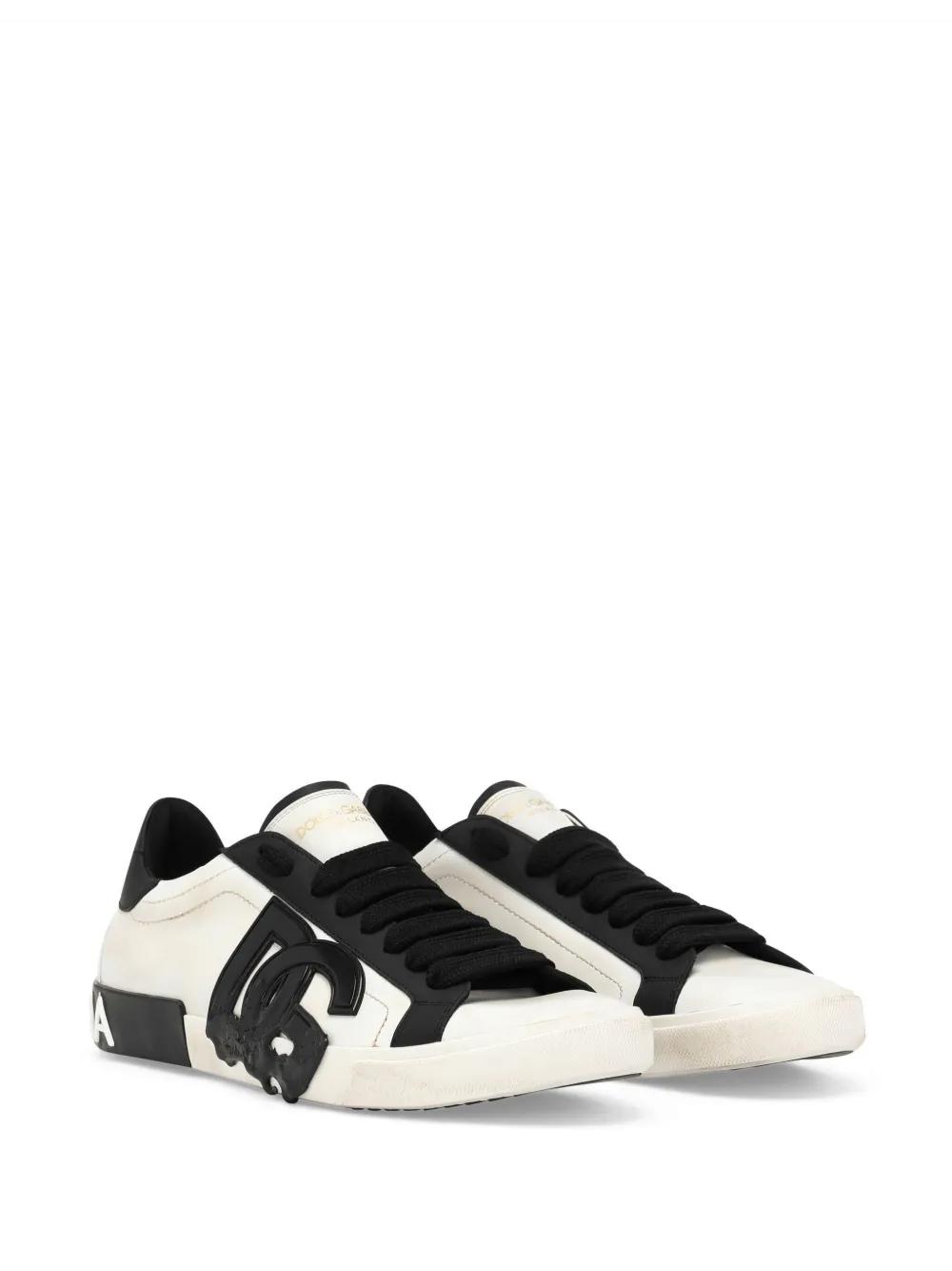 Portofino leather sneakers Product Image