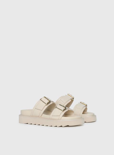 Ma Belle Sandals Cream Product Image