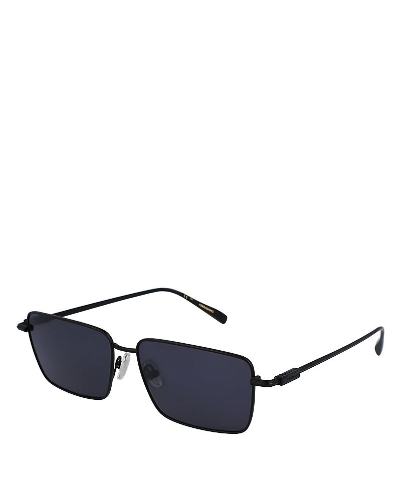Mens Gancini Evolution Metal Rectangle Sunglasses Product Image