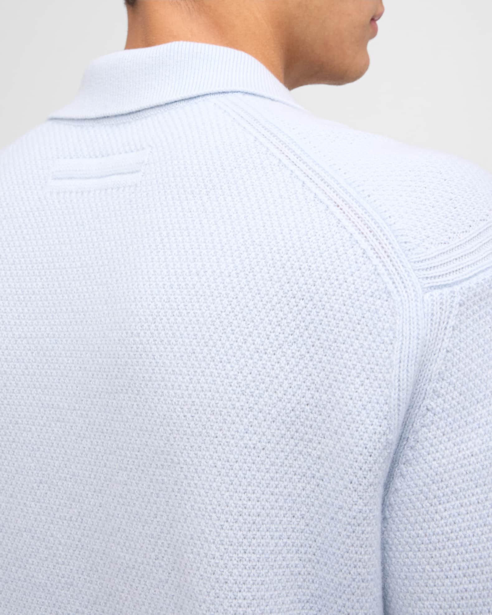 Men's Melange Oasi Cashmere Polo Sweater Product Image