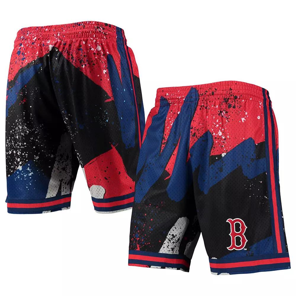 Men's Mitchell & Ness Red Boston Red Sox Hyper Hoops Shorts, Size: 4XL Product Image