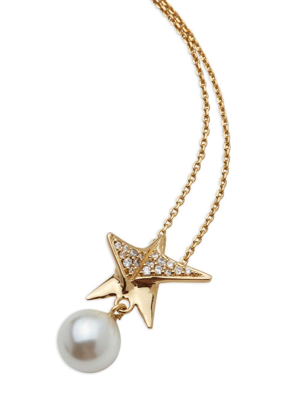 star-pendant crystal-embellished necklace Product Image