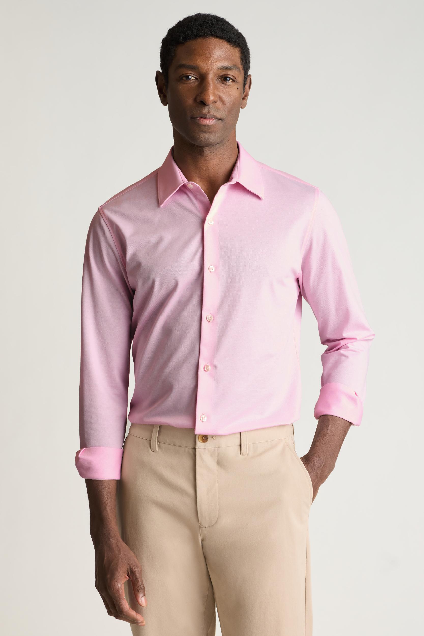 Tech Pique Button Down Shirt Product Image